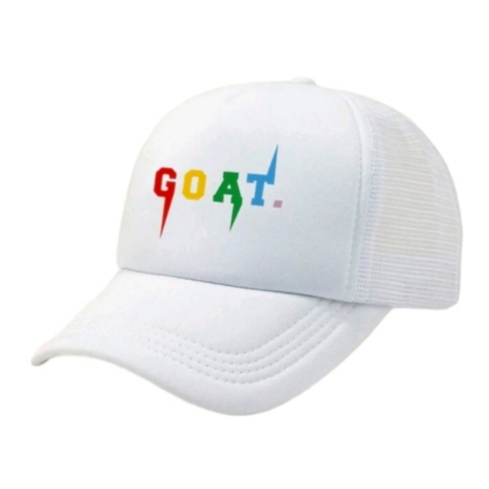 Unisex GOAT White Hat